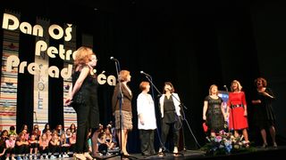 U HNK Zadar održana je priredba u povodu Dana OŠ Petra Preradovića na kojoj su nastupili učenici ali i profesori, Foto: Marija Cvetković