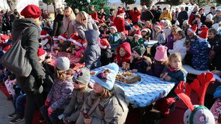 Djed Mraz stigao na Vir! Djed Mraz stigao na Vir!