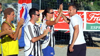 Revijalna utakmica rukometa na pijesku foto: Angelo Virag Revijalna utakmica rukometa na pijesku foto: Angelo Virag