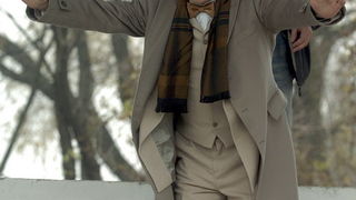 Beograd,071209.
Miroslav Ciro Blazevic na snimanju filma Montevideo bog te video, koji rezira Dragan Bjelogrlic. Radnja filma smjestena je u 1930. godinu i kvalifikacijsku utakmicu za odlazak na Svjetsko nogometno prvenstvo koje se odrazalo u Urugvaj.
Fot