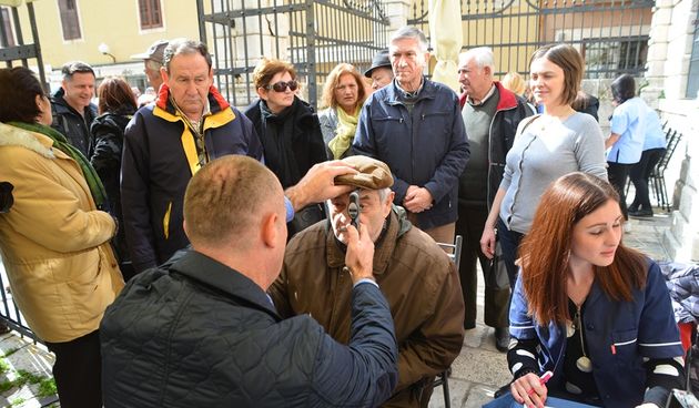 Građani obavili besplatne preglede povodom Tjedna glaukoma