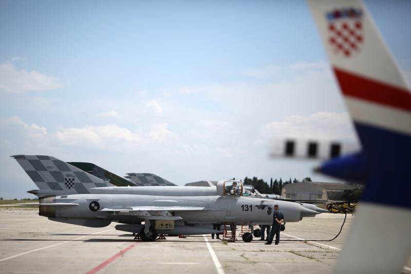 Dan otvorenih vrata Zračne baze Zemunik 5. kolovoza 2014., Foto: Filip Brala/PIXSELL
