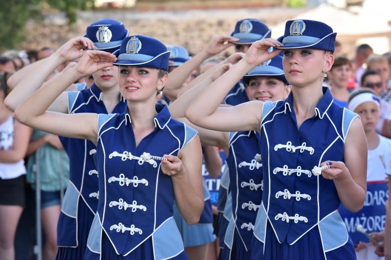 Odrzana je drzavna smotra mazoretkinja u organizaciji Hrvatskog mazoret saveza. Photo: Dino Stanin/PIXSELL Odrzana je drzavna smotra mazoretkinja u organizaciji Hrvatskog mazoret saveza. Photo: Dino Stanin/PIXSELL