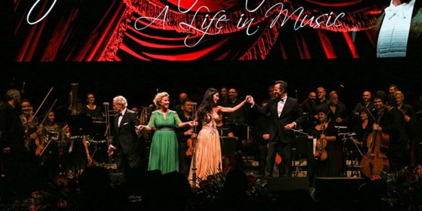 Jose Carreras, koncert, nastup, Pulska arena