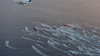 Splićani ispratili Olivera na posljednju plovidbu – fotografije iz zraka