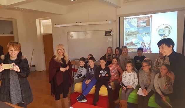 Učenici četvrtog razreda OŠ “Petar Zoranić ” Nin