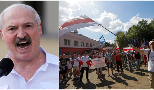 Lukašenko i prosvjedi