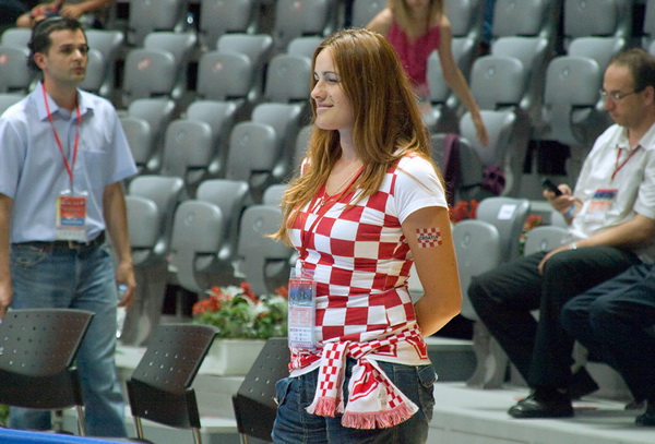 Zadar: Hrvatska-Slovacka 34-21, Foto: Sasa Cuka