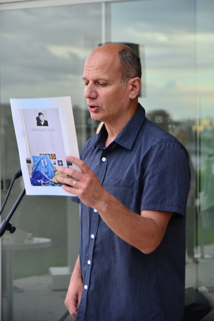 MAS: Predstavljanje memorabilije Krešimira Ćosića MAS: Predstavljanje memorabilije Krešimira Ćosića