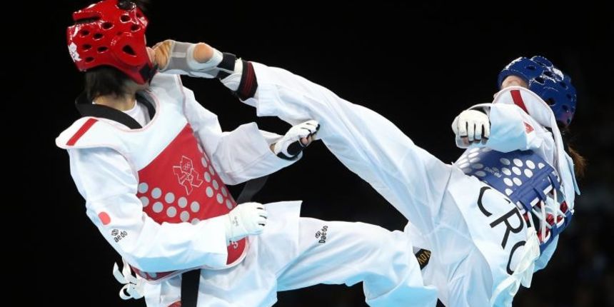 Olimpijske igre London 2012. Taekwondo. Ana Zaninovic – Mayu Hamada. Photo: Sanjin Strukic/PIXSELL