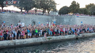 Veličanstven doček četvorice zadarskih Vatrenih Veličanstven doček četvorice zadarskih Vatrenih