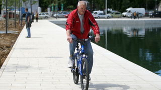 Zadar, 270513.
Uvala Jazine. 
Zavrseni su radovi na uredjenju uvale Jazine gdje je uredjena nova riva i setnica.
Foto: Jure Miskovic / CROPIX