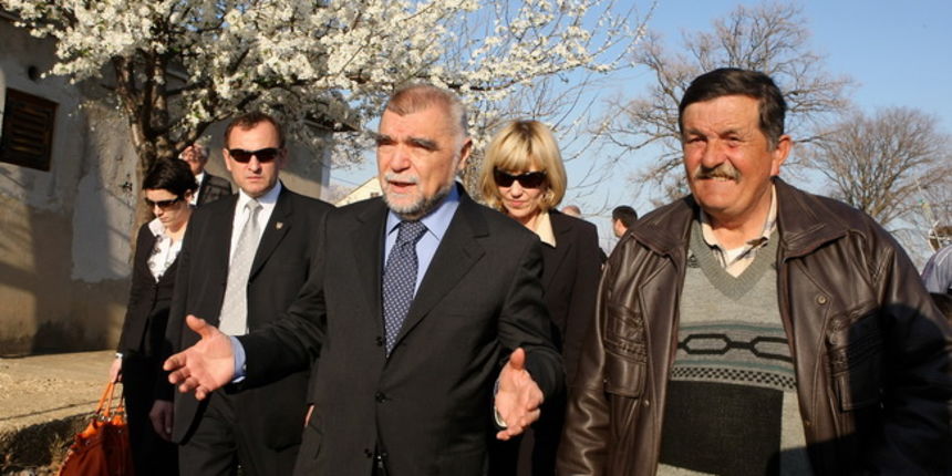 Predsjednik Stipe Mesic (Foto: Vladimir Ivanov / CROPIX) Predsjednik Stipe Mesic (Foto: Vladimir Ivanov / CROPIX)