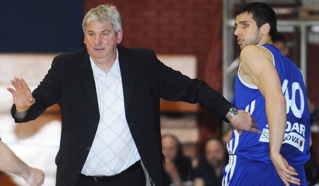 Zagreb, 080512.
Dvorana OS u Trnskom. 
Kosarkaska A1 liga za prvaka, 13. kolo.
KK Zagreb – KK Zadar.
Na fotografiji: Ales Pipan trener KK Zadar.
Foto: Damir Krajac / CROPIX