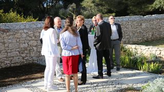 Delegacija Južnomoravske regije u posjeti otoku Viru Delegacija Južnomoravske regije u posjeti otoku Viru