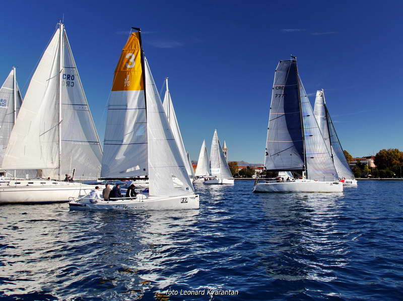 Zadarska Koka 2016. gledana s mora. Foto: Leonard Kvarantan Zadarska Koka 2016. gledana s mora. Foto: Leonard Kvarantan