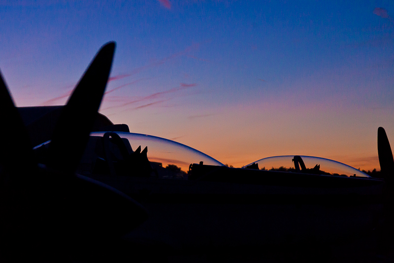 Noćno letenje u zrakoplovnoj bazi Zemunik, foto: Darko Belančić