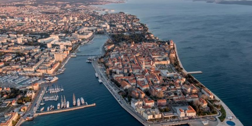 Zadar iz zraka. Poluotok. Foto. Dino Stanin/PIXSELL Zadar iz zraka. Poluotok. Foto. Dino Stanin/PIXSELL