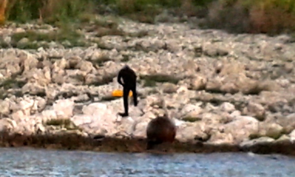 Dugi otok: Kontroliranom eksplozijom uništena podmorska mina