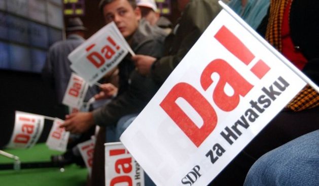 SDP kampanja, Foto: Novi List