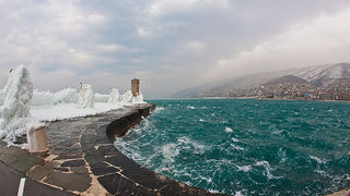 Senj u zagrljaju ledenog pokrivača, foto: Leo Banić