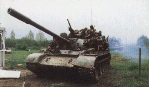 Hrvatski tenk u akciji