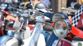 U Biogradu na moru zapoceo je Vespa World Days 2015 koji traje od 11-14. lipnja. Ocekuje se dolazak 5000 vozaca iz 32 zemlje. Photo: Hrvoje Jelavic/PIXSELL U Biogradu na moru zapoceo je Vespa World Days 2015 koji traje od 11-14. lipnja. Ocekuje se dolazak 5000 vozaca iz 32 zemlje. Photo: Hrvoje Jelavic/PIXSELL