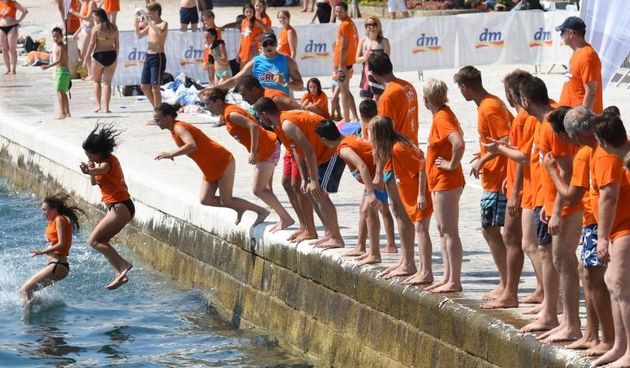 9. dm Millennium Jump za zadarske rive, Foto: Dino Stanin/PIXSELL