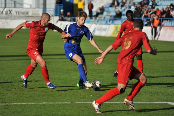Zadar, 260513.
Stadion Stanovi.
Utakmica MAXtv 1. HNL izmedju Zadra i Splita.
Na fotografiji: Jerbic (15).
Foto: Luka Gerlanc / CROPIX