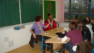 Juby Johnson u posjeti zadarskoj OS “Simuna Kozicica Benje”