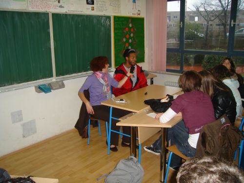 Juby Johnson u posjeti zadarskoj OS “Simuna Kozicica Benje”