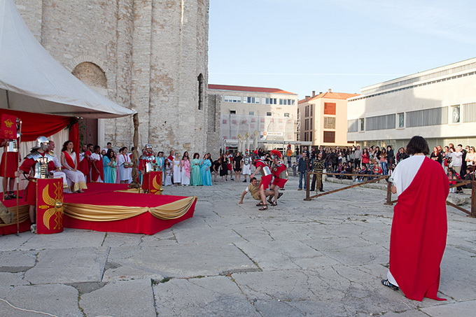 Antički dani 2012: Bakanalije na Forumu, foto: L. Banić