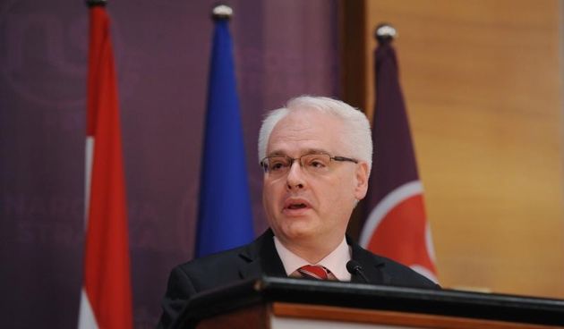 Zagreb – U hotelu Westin odrzan je osnivacki sabor Narodne stranke – reformisti na kojemu su uz izbor tijela stranke, predstavljene i programske smjernice. Predsjednik Republike Hrvatske Ivo Josipovic Photo: Marko Lukunic/PIXSELL