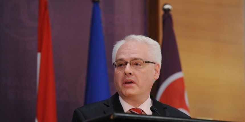 Zagreb – U hotelu Westin odrzan je osnivacki sabor Narodne stranke – reformisti na kojemu su uz izbor tijela stranke, predstavljene i programske smjernice. Predsjednik Republike Hrvatske Ivo Josipovic Photo: Marko Lukunic/PIXSELL