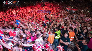 Veličanstven doček četvorice zadarskih Vatrenih