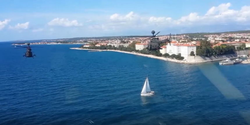 Kiowa Warriori iznad Zadra