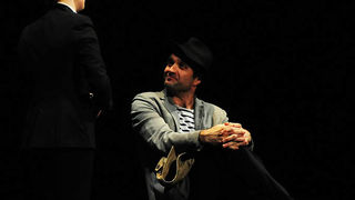 Zadar, 24.04.2013. snimio: Nenad Marčev 
dramska pretplata 
Kazalište PLAYDRAMA, Split 
Jeffrey Hatcher 
PICASSO 
redateljica: Nenni Delmestre 
igraju: Elvis Bošnjak, Lana Helena Hulenić 
Velika dvorana HNK Zadar