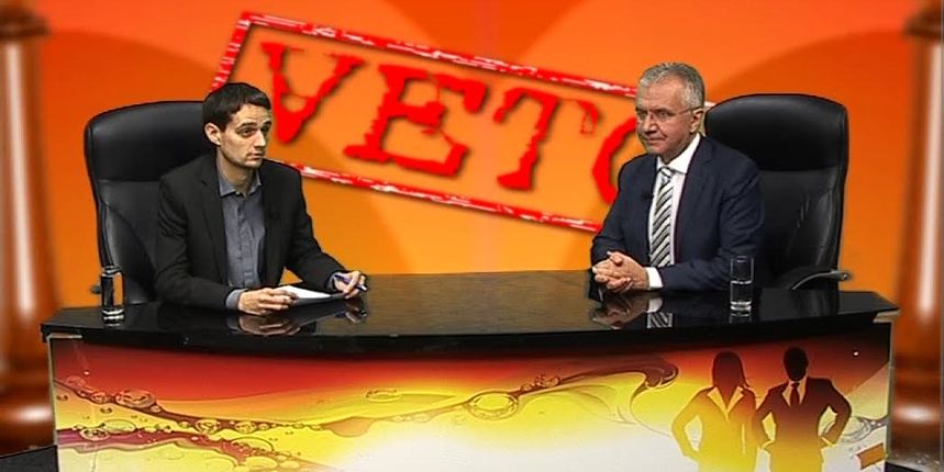 Sanjin Španović i Rajko Ostojić u emisiji Veto TV Jabuka Sanjin Španović i Rajko Ostojić u emisiji Veto TV Jabuka