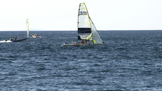 Jedrenje: Medal race s gledan s rive