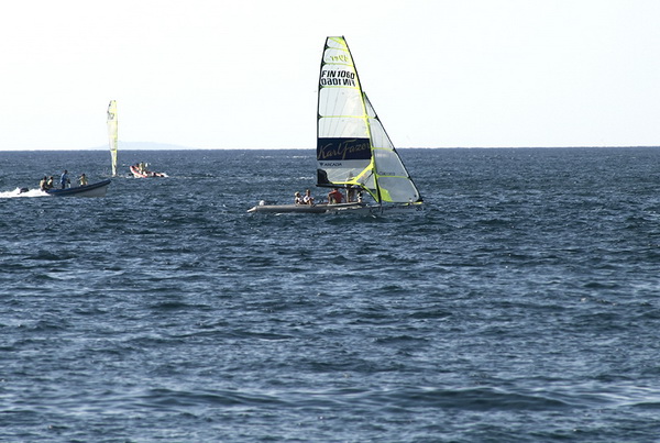 Jedrenje: Medal race s gledan s rive