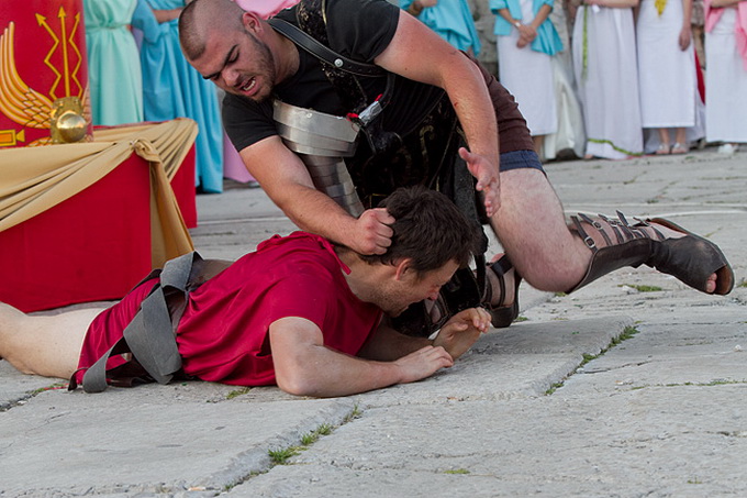 Antički dani 2012: Bakanalije na Forumu, foto: L. Banić