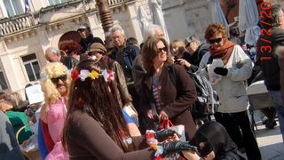 Zadarski karneval 2010: KUD “Druzina” Pag na Narodnom trgu