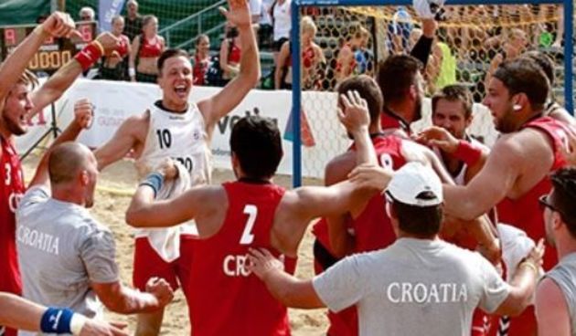 Rukomet na pijesku, foto: hrs.hr