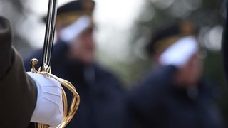 Paljenjem svijeća i polaganjem vijenaca, te mimohodom postrojbi započelo svečano obilježavanje 23. obljetnice VRO Maslenica. Foto. Dino Stanin/PIXSELL Paljenjem svijeća i polaganjem vijenaca, te mimohodom postrojbi započelo svečano obilježavanje 23. obljetnice VRO Maslenica. Foto. Dino Stanin/PIXSELL