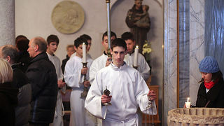 Crkva Sv. Šime : Svečana proslava Svijećnice (foto:Saša Čuka)