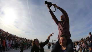 Pozdrav suncu: Snimanje spota uz “Happy” Pharrella Williamsa, Foto: Filip Brala/PIXSELL Pozdrav suncu: Snimanje spota uz “Happy” Pharrella Williamsa, Foto: Filip Brala/PIXSELL