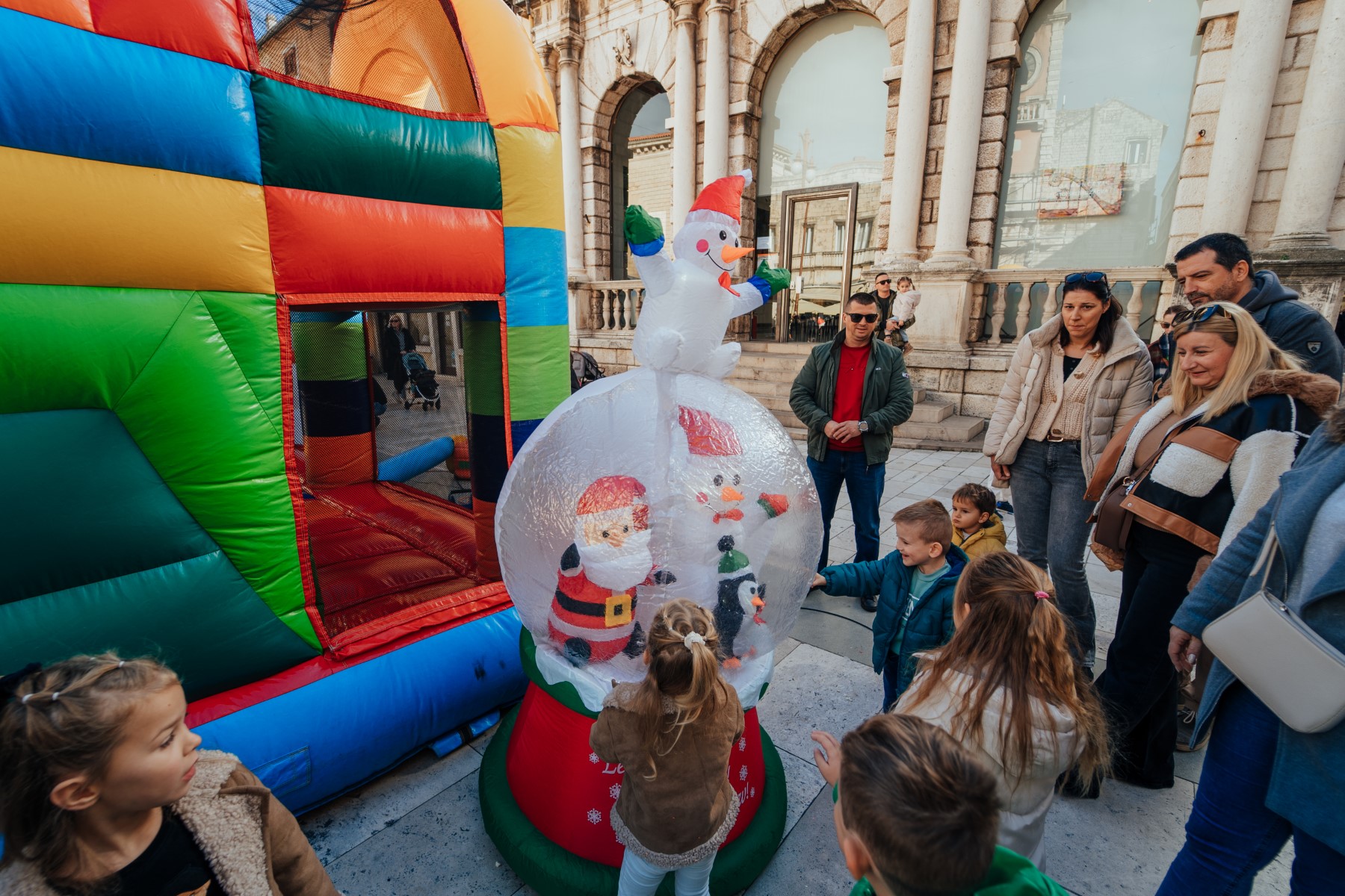 Dječji Advent na Narodnom trgu u Zadru