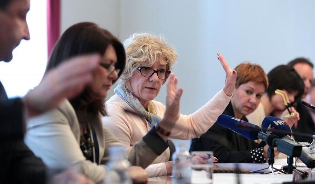 16.04.2015., Zagreb – Mandatno imunitetsko povjerenstvo Sabora RH ukinulo je na danasnjoj sjednici imunitet zastupniku Anti Jerolimovu za slucaj navodnog krivotorenja fakultetske diplome. Photo: Patrik Macek/PIXSELL