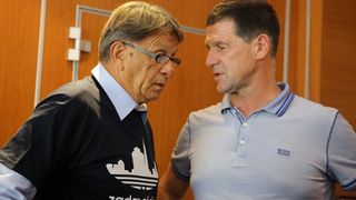 04.09.2014., Zadar – Press konferencija – Miroslav Ciro Blazevic – nakon sto je izabran za trenera NK Zadar. Photo: Filip Brala/PIXSELL 04.09.2014., Zadar – Press konferencija – Miroslav Ciro Blazevic – nakon sto je izabran za trenera NK Zadar. Photo: Filip Brala/PIXSELL