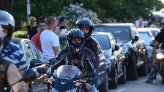 Defile bajkera ulicama Zadra u povodu 10. rođendana Moto kluba Beštije. Foto: Jadra NeveraZD Defile bajkera ulicama Zadra u povodu 10. rođendana Moto kluba Beštije. Foto: Jadra NeveraZD